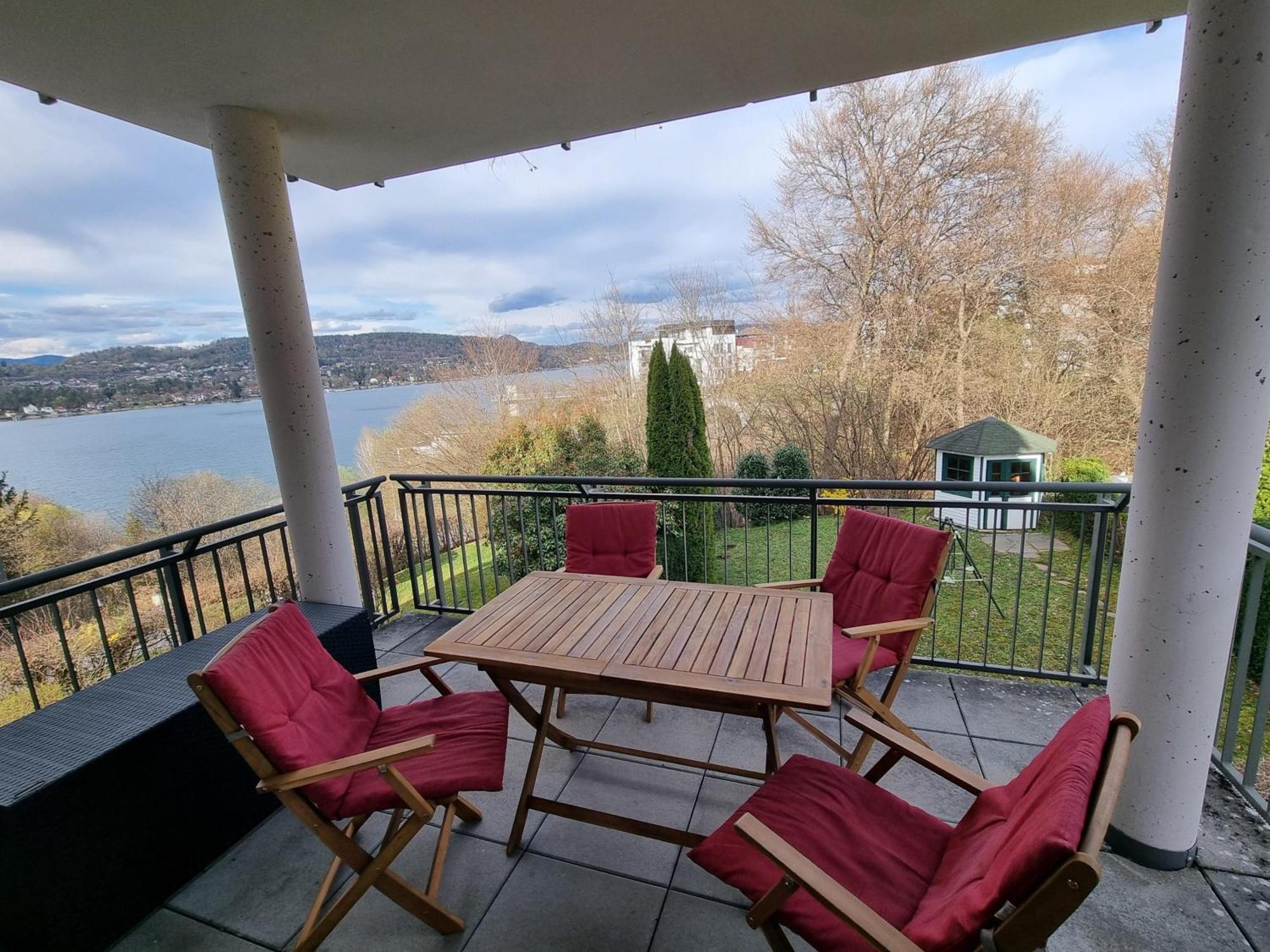 Maisonette Wohnung Woerthersee Sekirn Buitenkant foto
